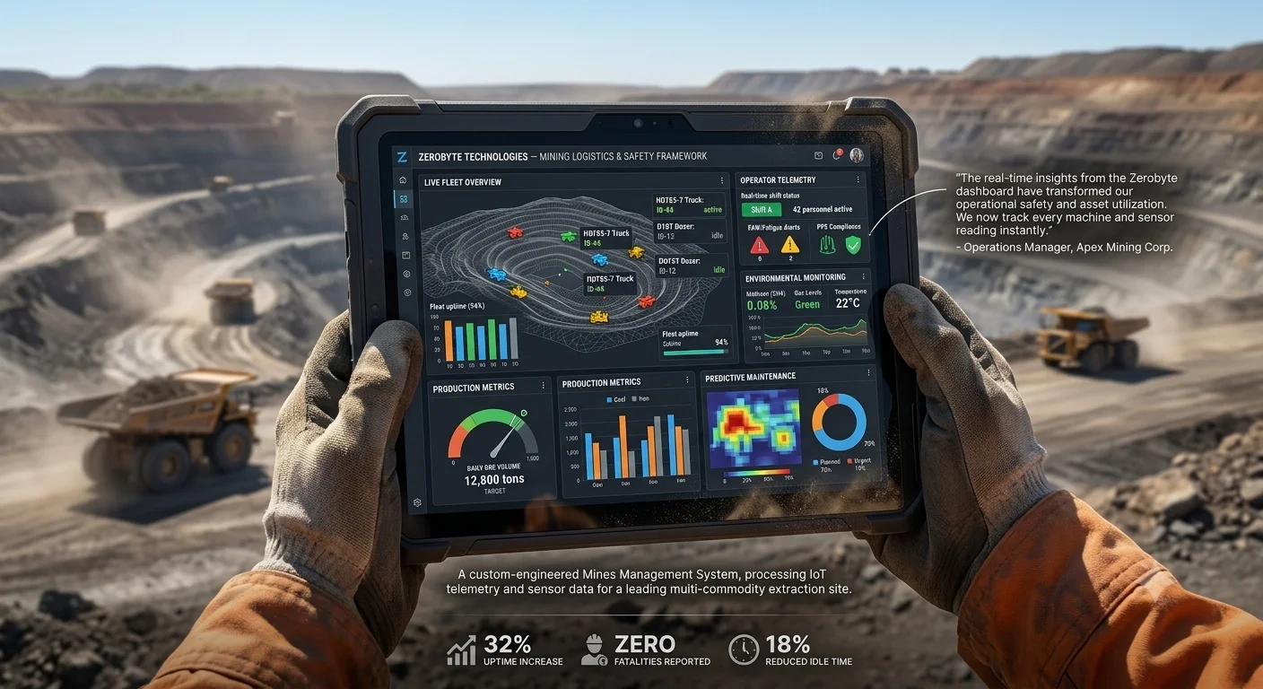 Real-time safety telemetry for heavy industry.